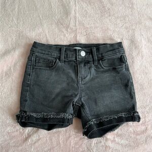 Stylish Black Denim Shorts for Kids